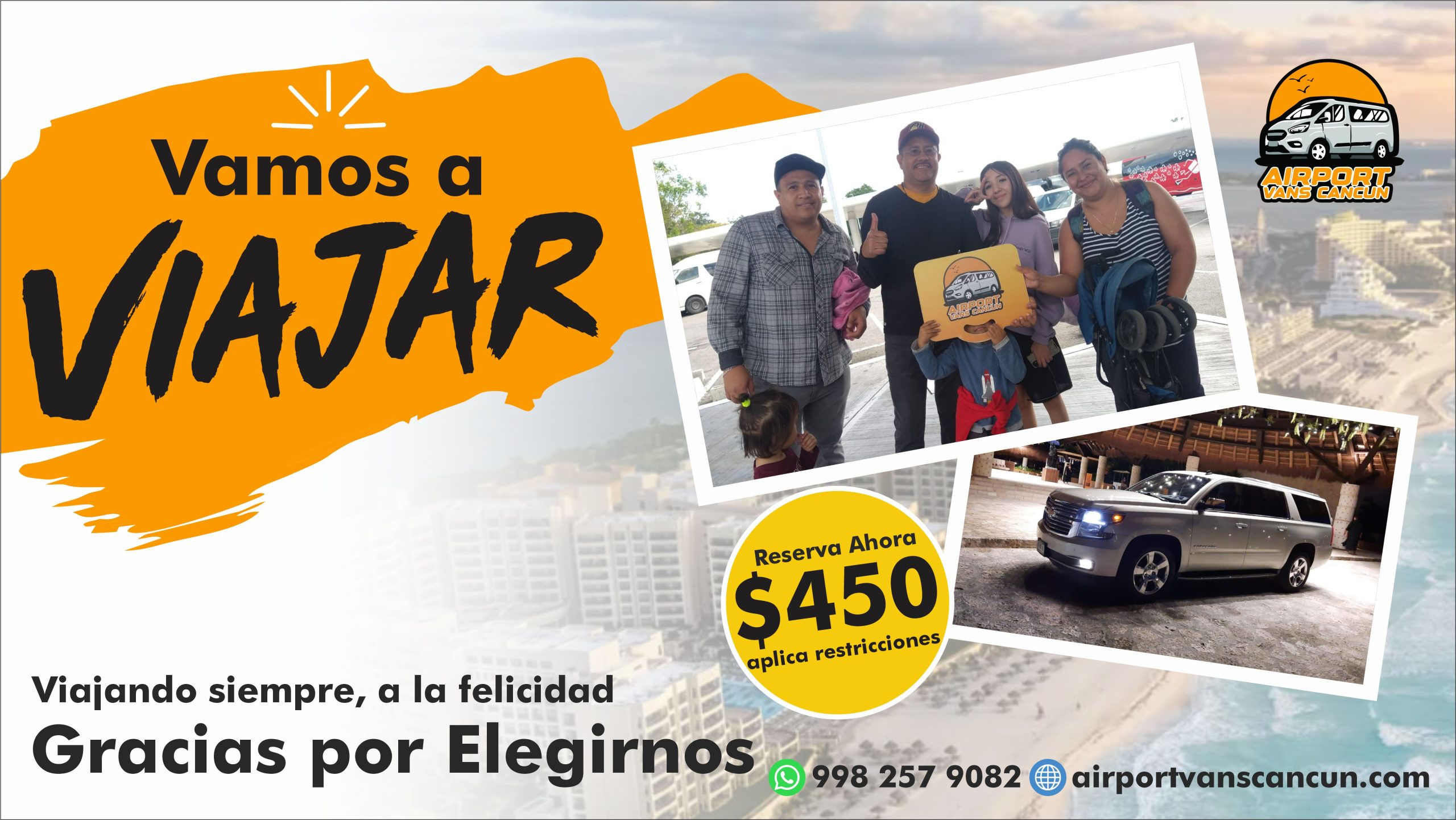 Clientes felices airportvans