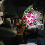 Flores en cadillac